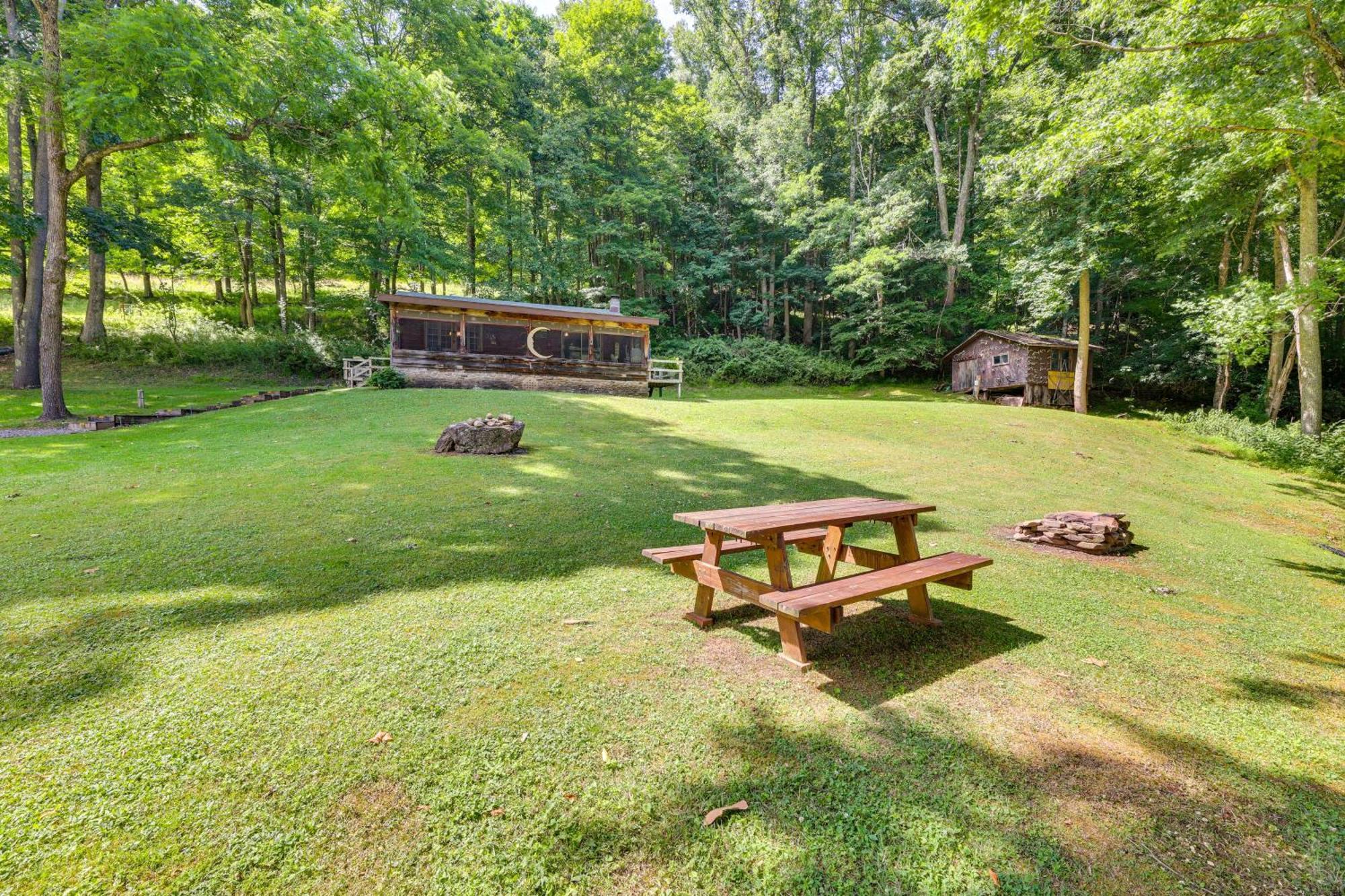 Charming Parsons Cabin With Grill On The Cheat River Esterno foto