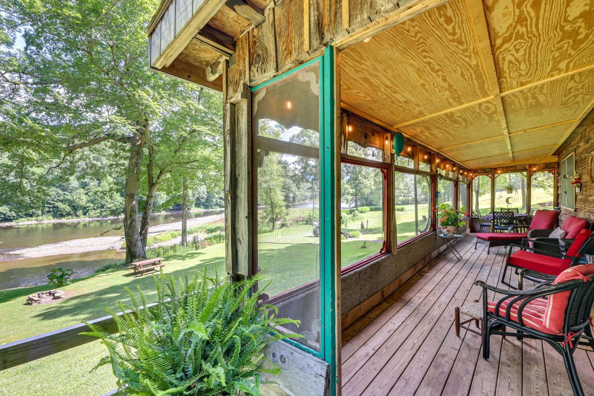 Charming Parsons Cabin With Grill On The Cheat River Esterno foto