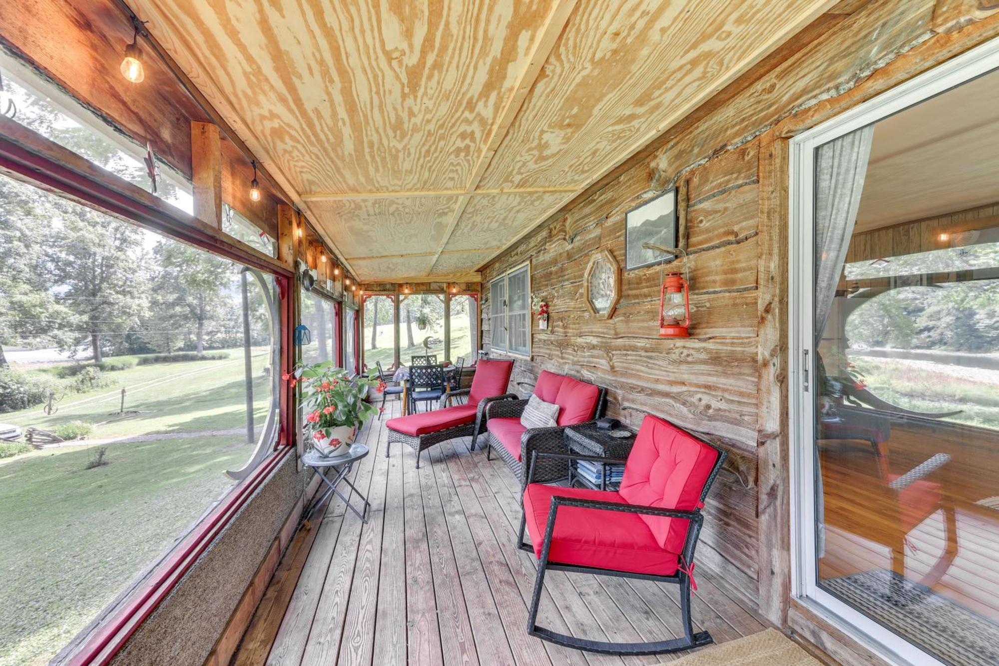 Charming Parsons Cabin With Grill On The Cheat River Esterno foto
