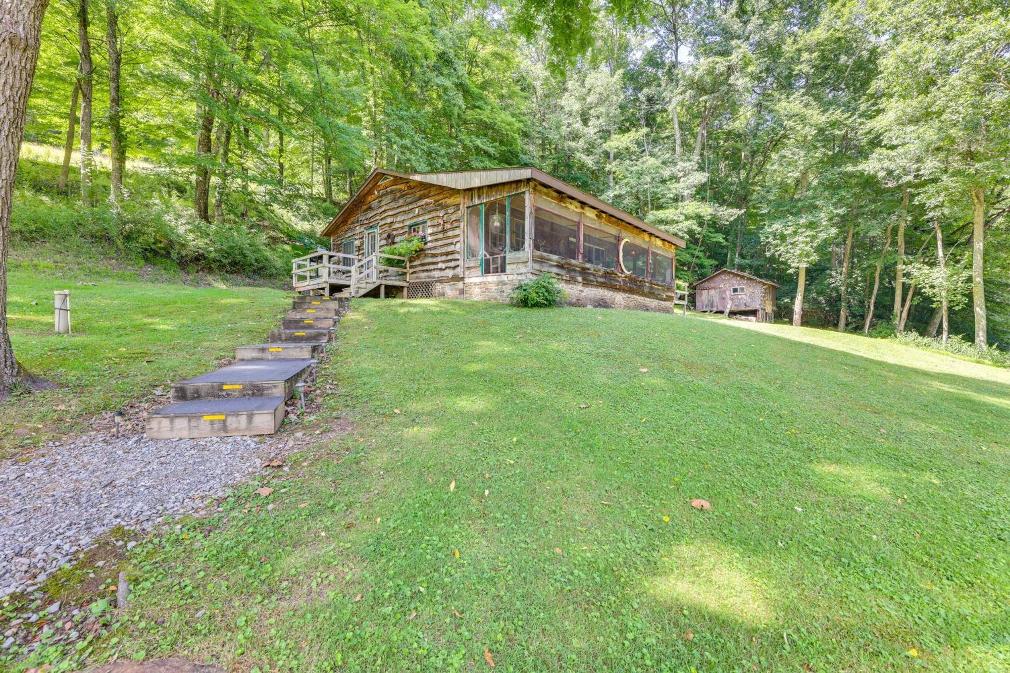 Charming Parsons Cabin With Grill On The Cheat River Esterno foto