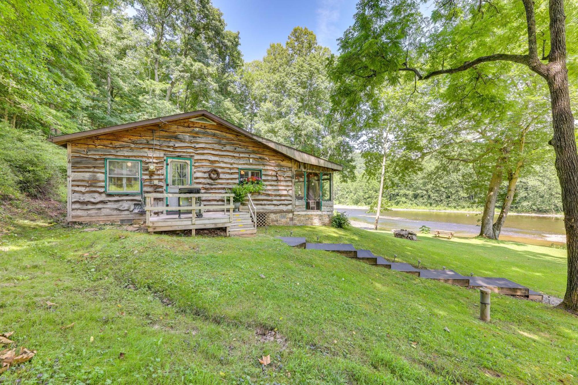 Charming Parsons Cabin With Grill On The Cheat River Esterno foto